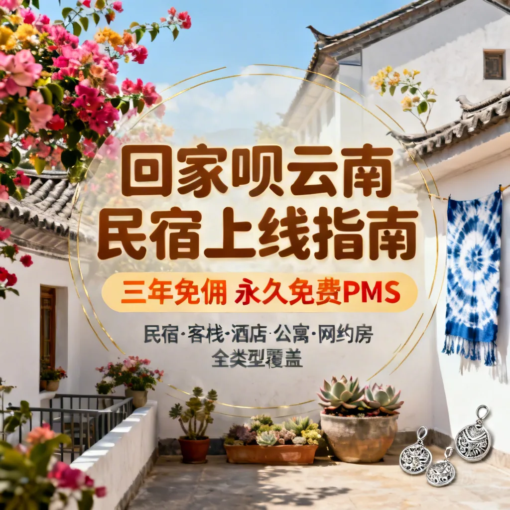 回家呗云南民宿上线指南原稿 AI 配图